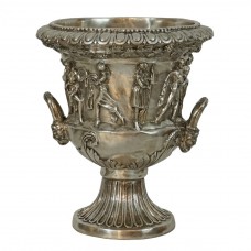 A3389S Greek Urn With Handles Scalloped Rim
