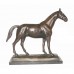 A1511 Standing Bronze Horse on Marble Base