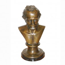 A3086 President Abraham Lincoln Bronze Bust