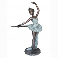 A6734 Dancing Bronze Ballerina Girl