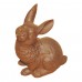 A802 Charming Cast Iron Sitting Rabbit