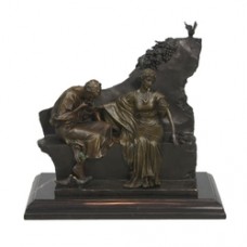 EPA-010 Bronze Statue of Male and Female Courting