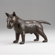 HM2360 Standing Bronze English Bull Terrier