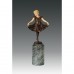 XQ-015 Bronze Statue of Girl Dancing